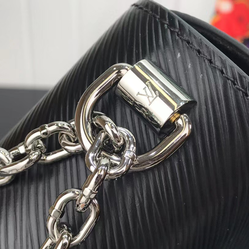 Louis Vuitton TWIST MINI Handbag Epi Leather M67871 Black